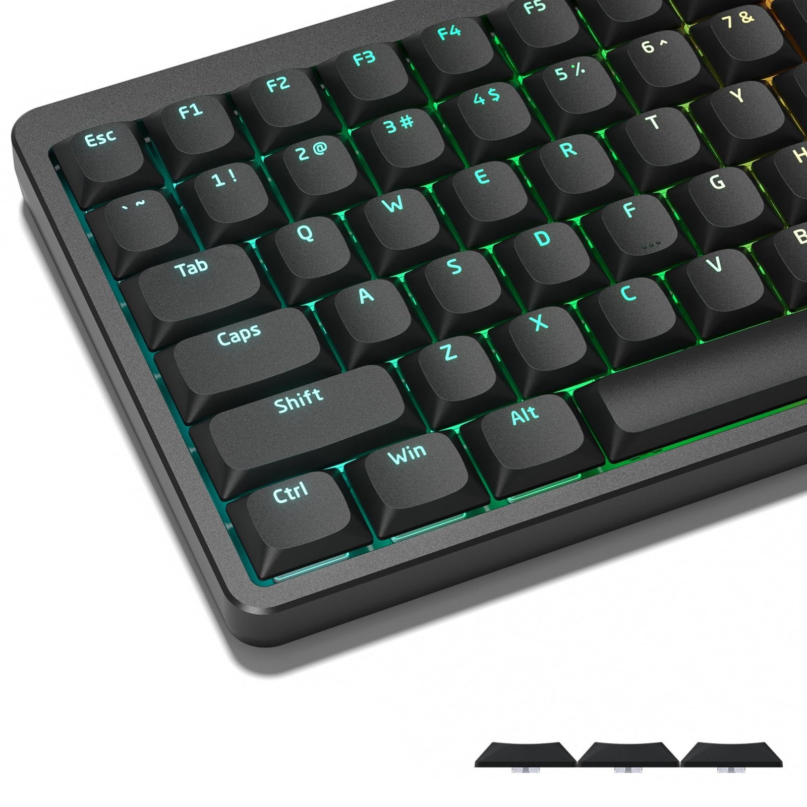 Womier Low Profile Keycaps, Shine Through Keycaps, Custom Keyboard Keycaps, Keyc