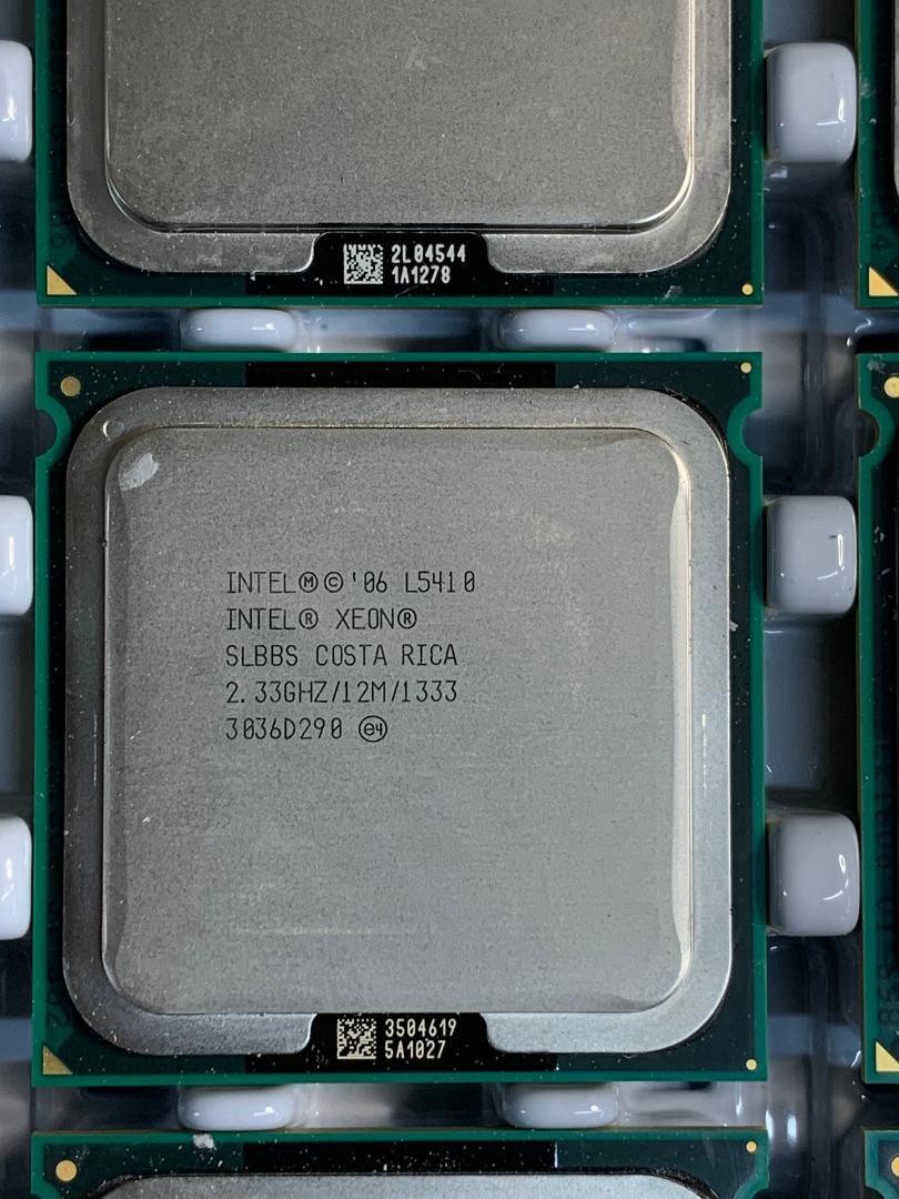 Lot of 10 Intel Xeon L5410 SLBBS