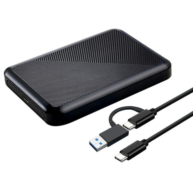 Ultra Slim Portable External Hard Drive USB 3.1 Type C HDD Storage for PC, Ma...