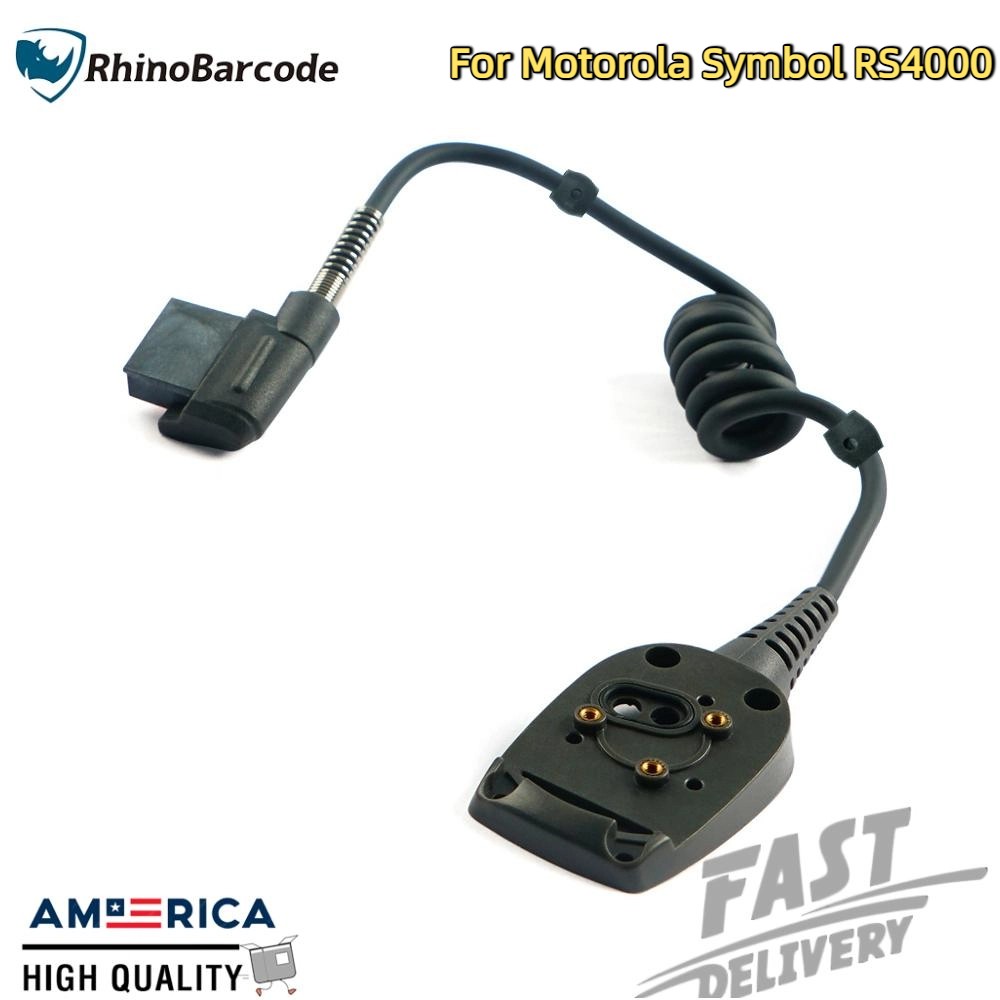 New Brand New Power Cable w/ Back Cover Replacement for  Symbol RS4000