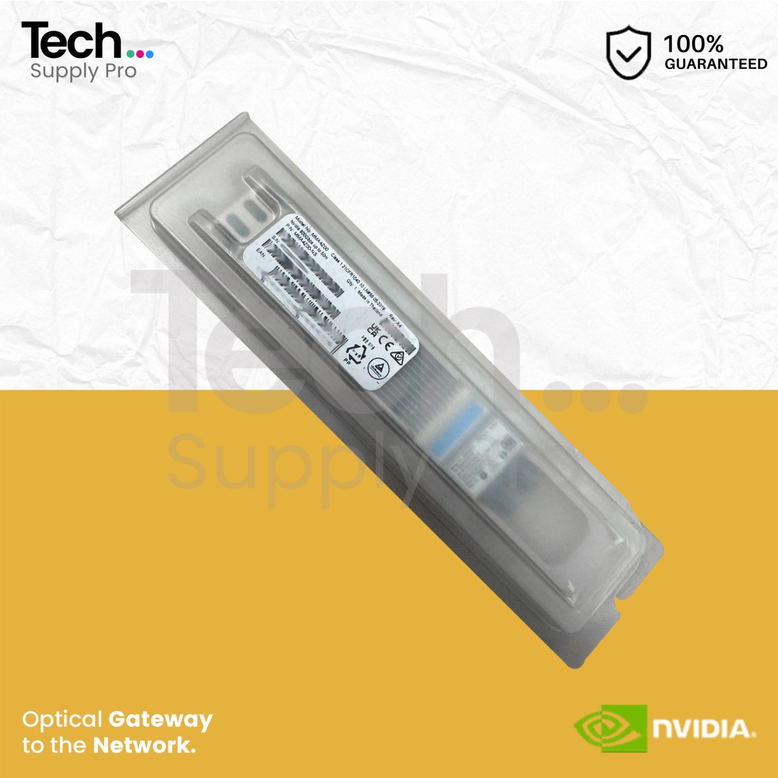 MMA4Z00-NS NVIDIA 800GB/s OSFP SR4 Multimode Optical Transceiver