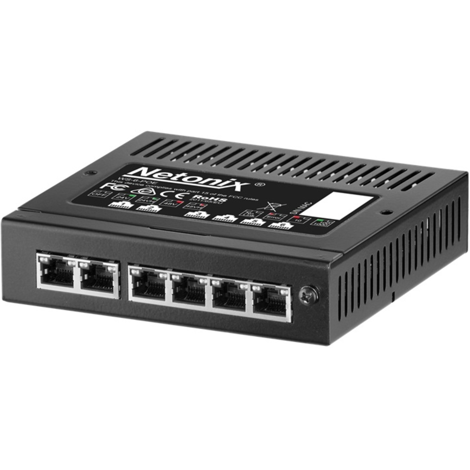 Netonix - WS-6-MINI - Netonix 6-Port Mini Managed Passive PoE Gigabit Switch