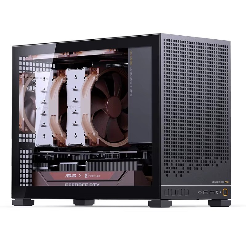 JONSBO D32 PRO MATX PC Case Rear Plug Motherboard Tempered Glass 240 Radiator