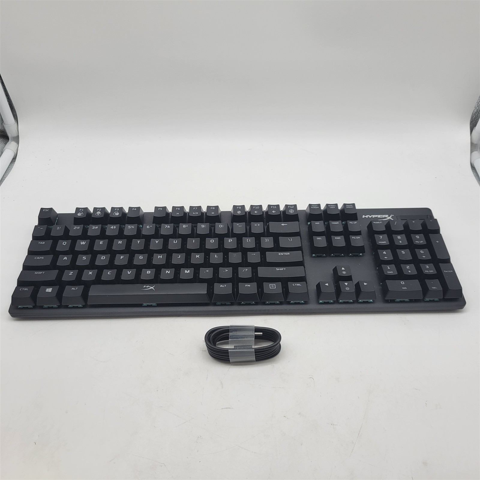 HyperX Alloy Origins Mechanical Gaming Keyboard, RGB Backlit Tactile Aqua Switch