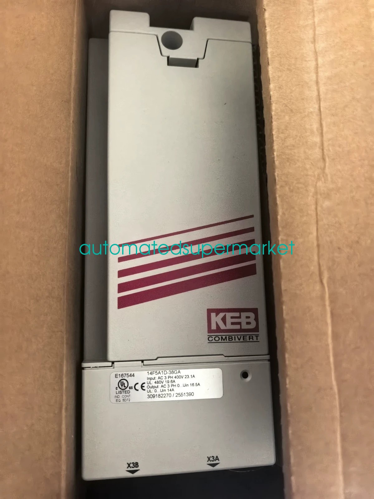 1PC NEW KEB 14F5A1D-38GA frequency converter Shipping by DHL/FedEX