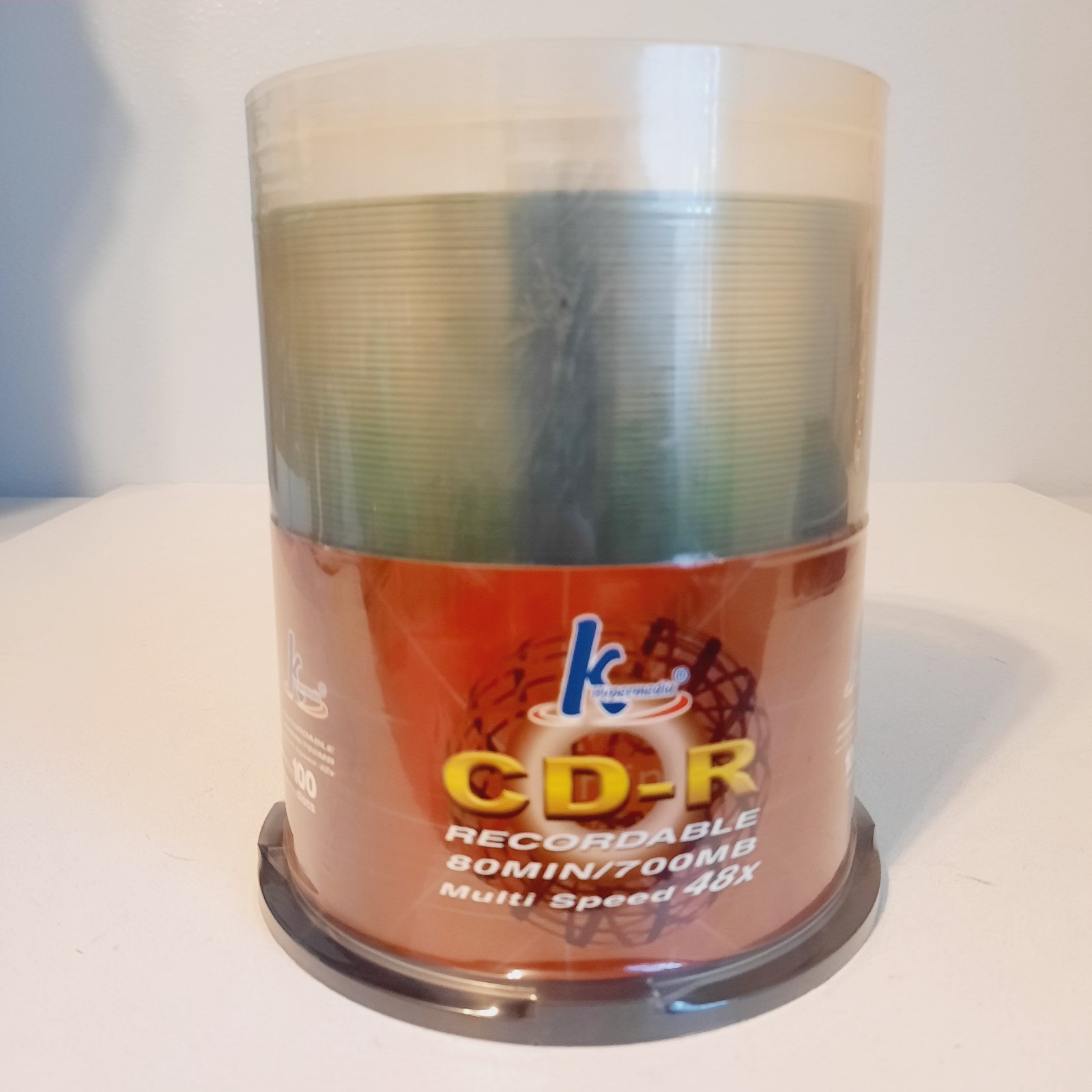 New 100 K Hypermedia CD-R Recordable Discs 80MIN/700MB Multi Speed 48X Sealed