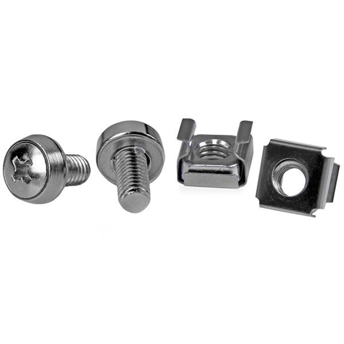 StarTech.Com M6 Cage Nuts & Screws, CABSCREWM6, Holde (Startech.com) (UK IMPORT)