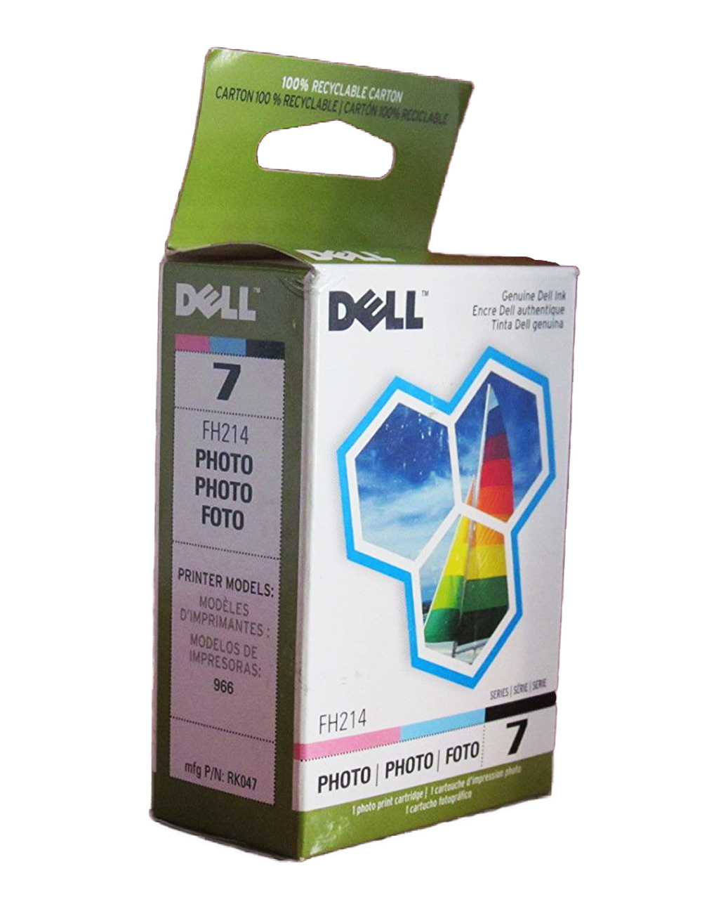 Dell Series 7 (FH214) Photo Color Ink Cartridge GENUINE NEW 