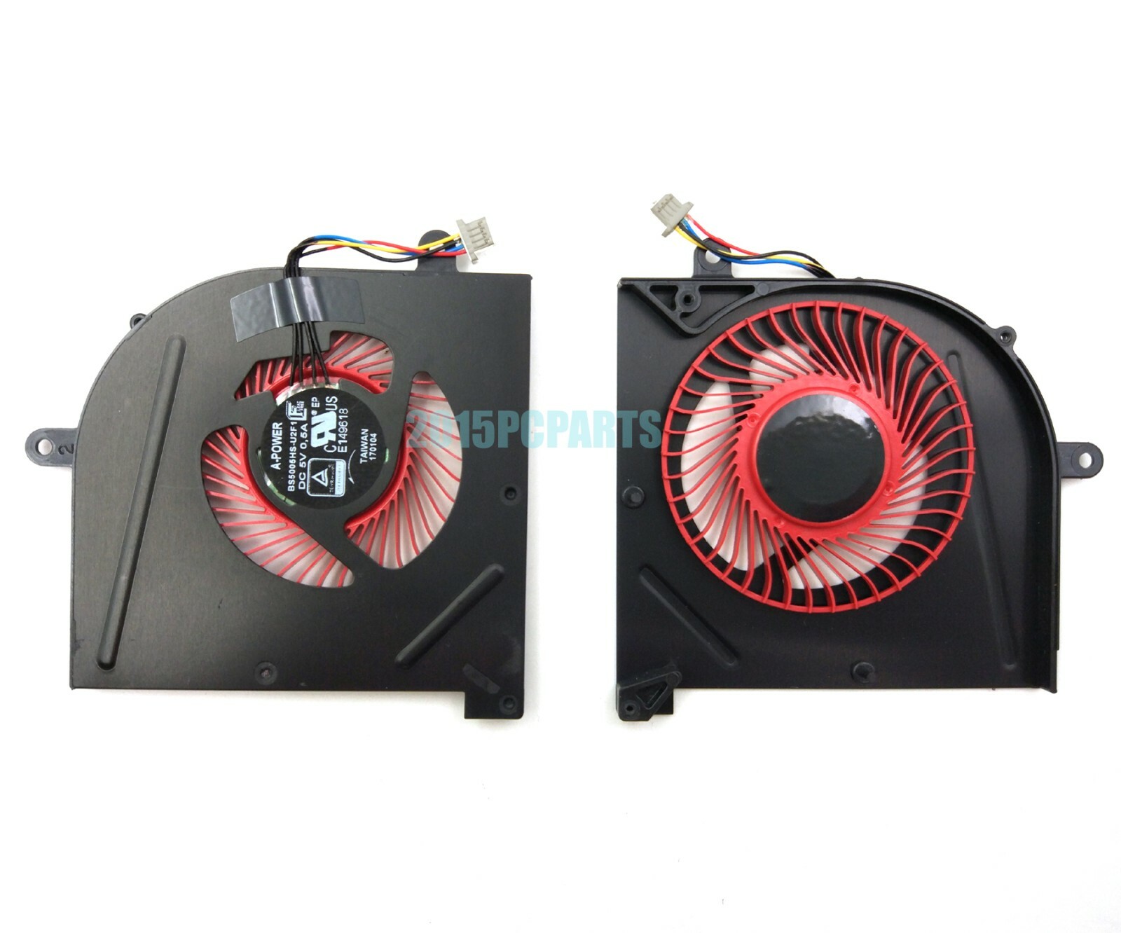 New MSI GS63VR GS73VR 6RF 7RF 7RG Stealth Pro CPU Cooling FAN BS5005HS-U2F1