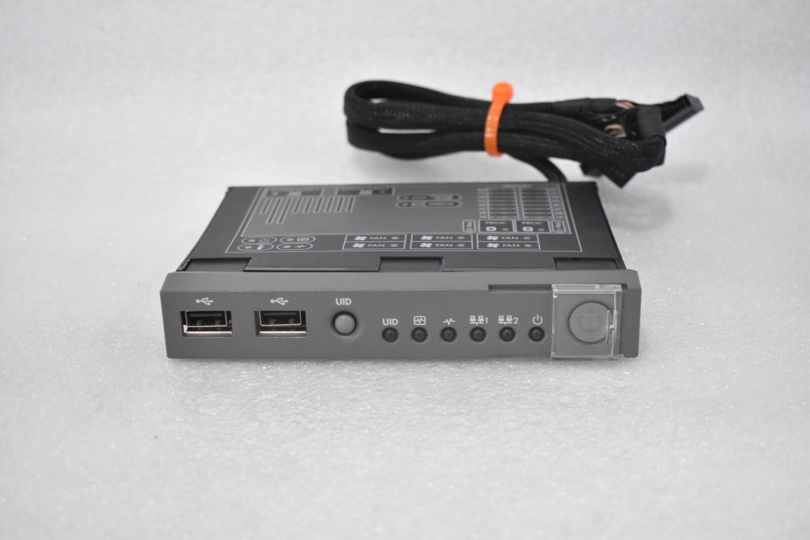 HP PROLIANT ML370 G5 INSIGHT DISLAY BOARD PANEL 409427-001 SPS-BD SWITCHBOARD