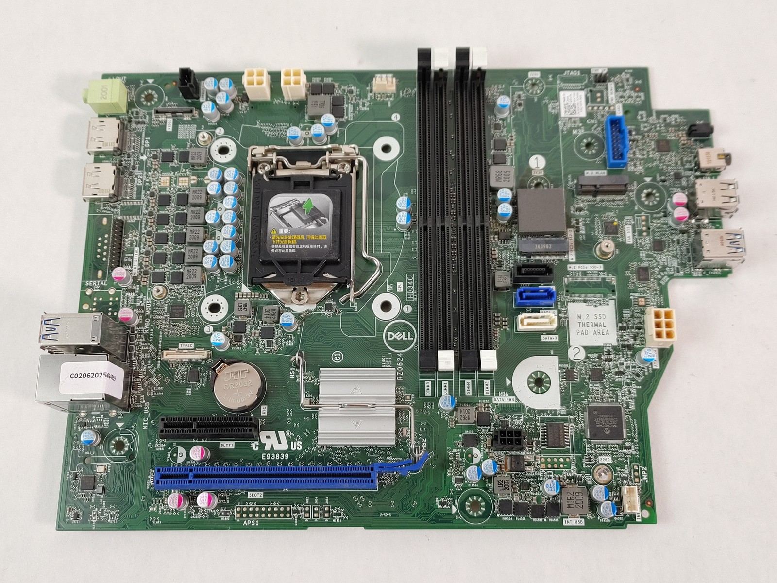 Dell OptiPlex 5080 SFF Intel LGA 1200 DDR4 Desktop Motherboard 0VTMF