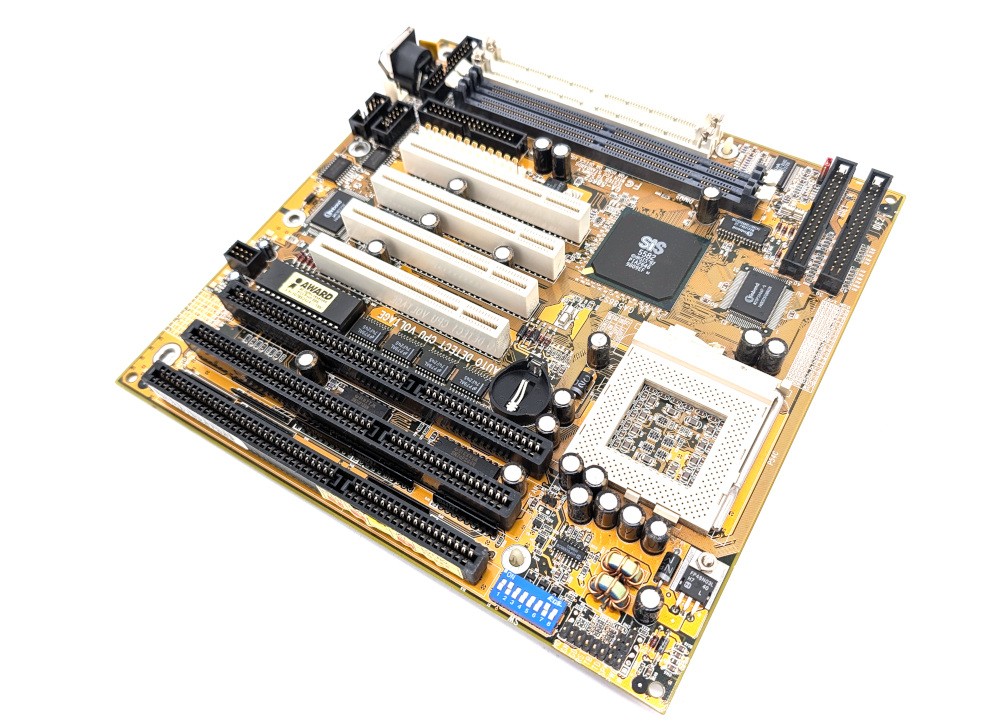 Untested Gigabyte GA-586S2 REV 1.3 Mainboard Socket 7 Motherboard SDRAM