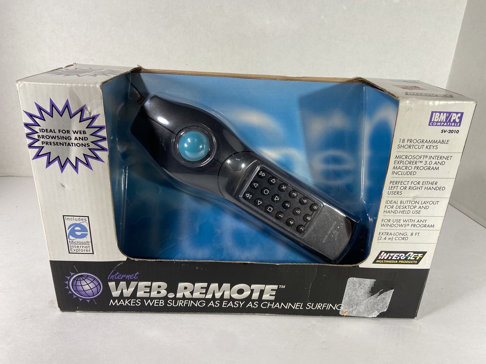 Interact Web.Remote SV-2010 Remote control IBM/PC Compatible - NEW