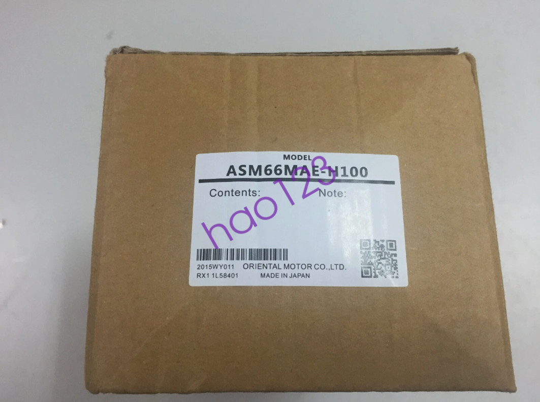 NEW AC SERVO MOTOR ASM66MAE-H100 NEW FREE EXPEDITED SHIPPING DHL/FedEx