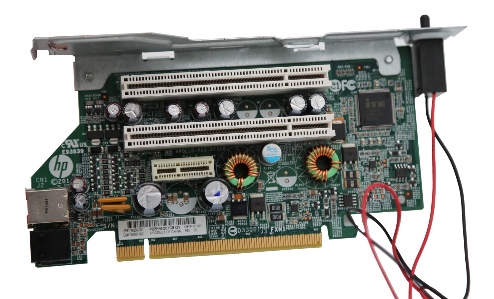749250-001 PCI Riser Card w/ Lid Switch for HP rp5810 (New)