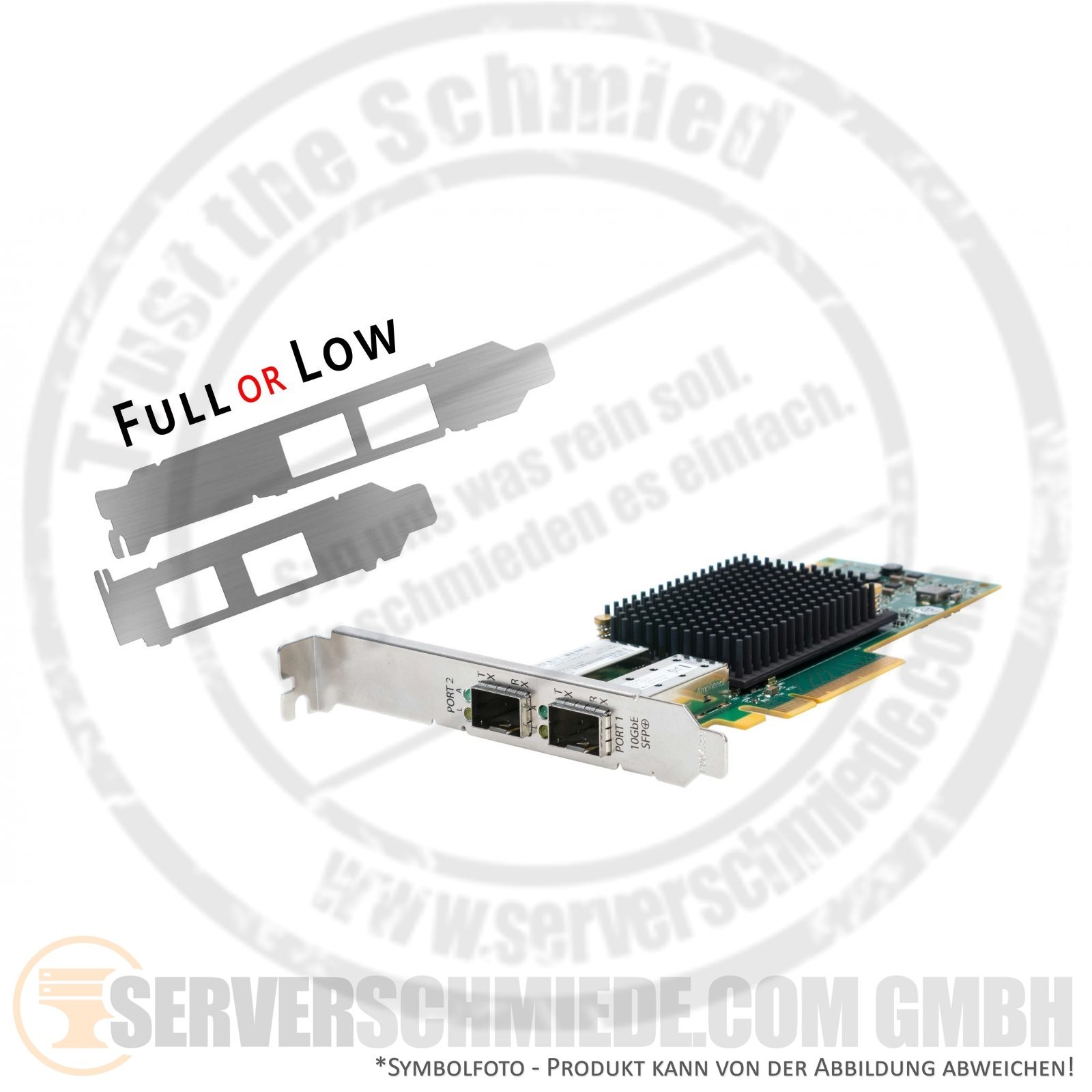HP Q0L14A SN1200E 2x 16Gb FC PCIe x8 Fibre Channel Controller HBA 870002-001