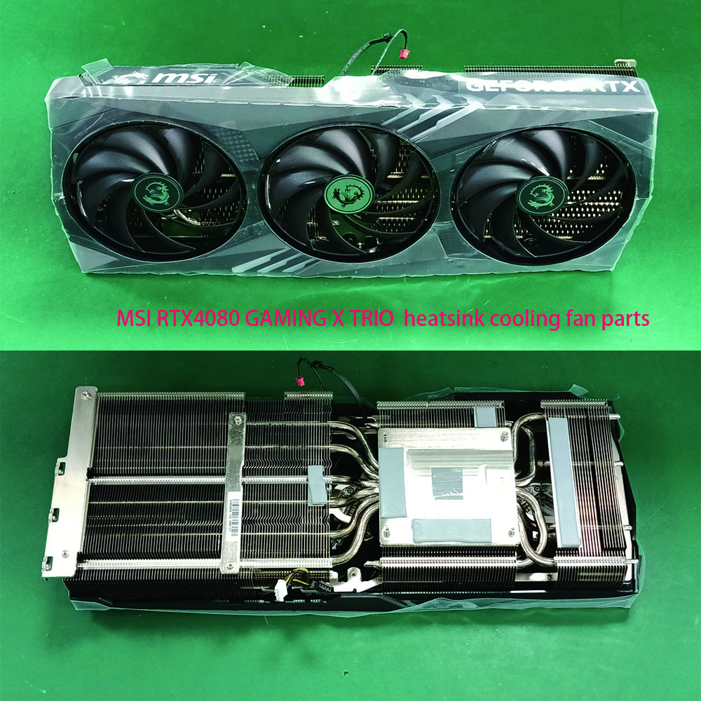 For MSI RTX4080 GAMING X SLIM, RTX4080 GAMING X TRIO Heatsink Cooling Fan Parts