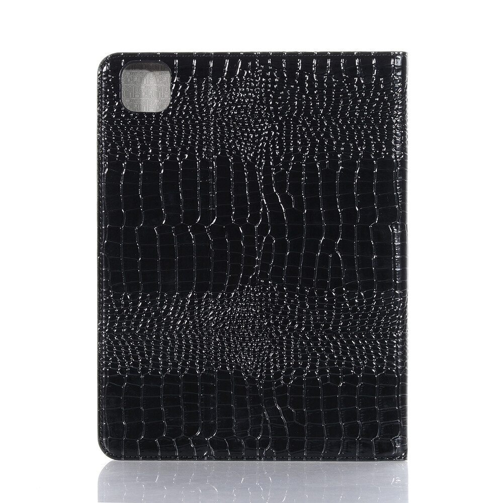 Folio Crocodile Wallet Stand Case Cover For iPad 5th 6th 7th 8th 9th Generation