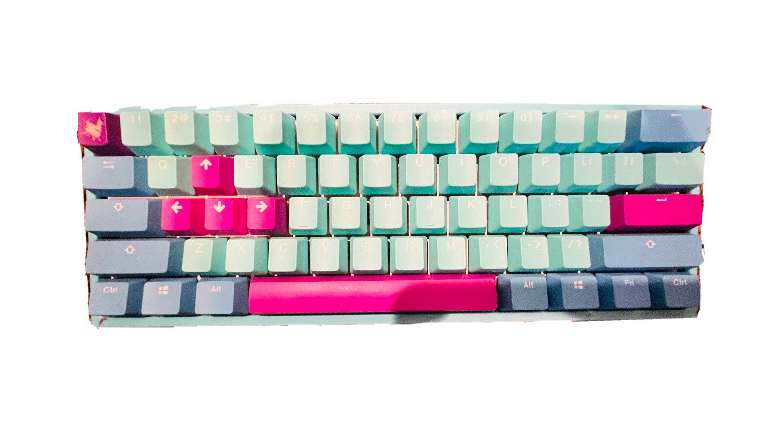 Ducky x MK Frozen Llama Mecha Mini v2 RGB LED 60% Double Shot PBT Mechanical Key