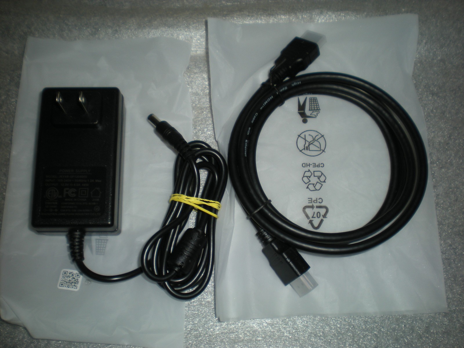 New Original SANSUI 27" ES-G27C1 Curved Gaming Monitor Power Supply Adapter Cord