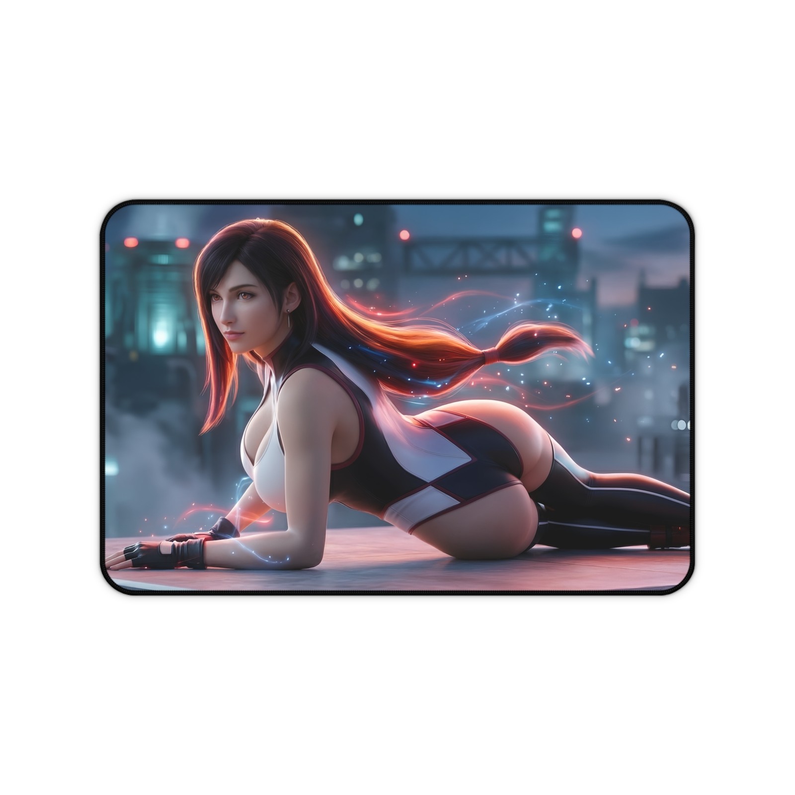 Tifa Lockhart Desk Mat, Final Fantasy Desk Pad, Gamer Decor