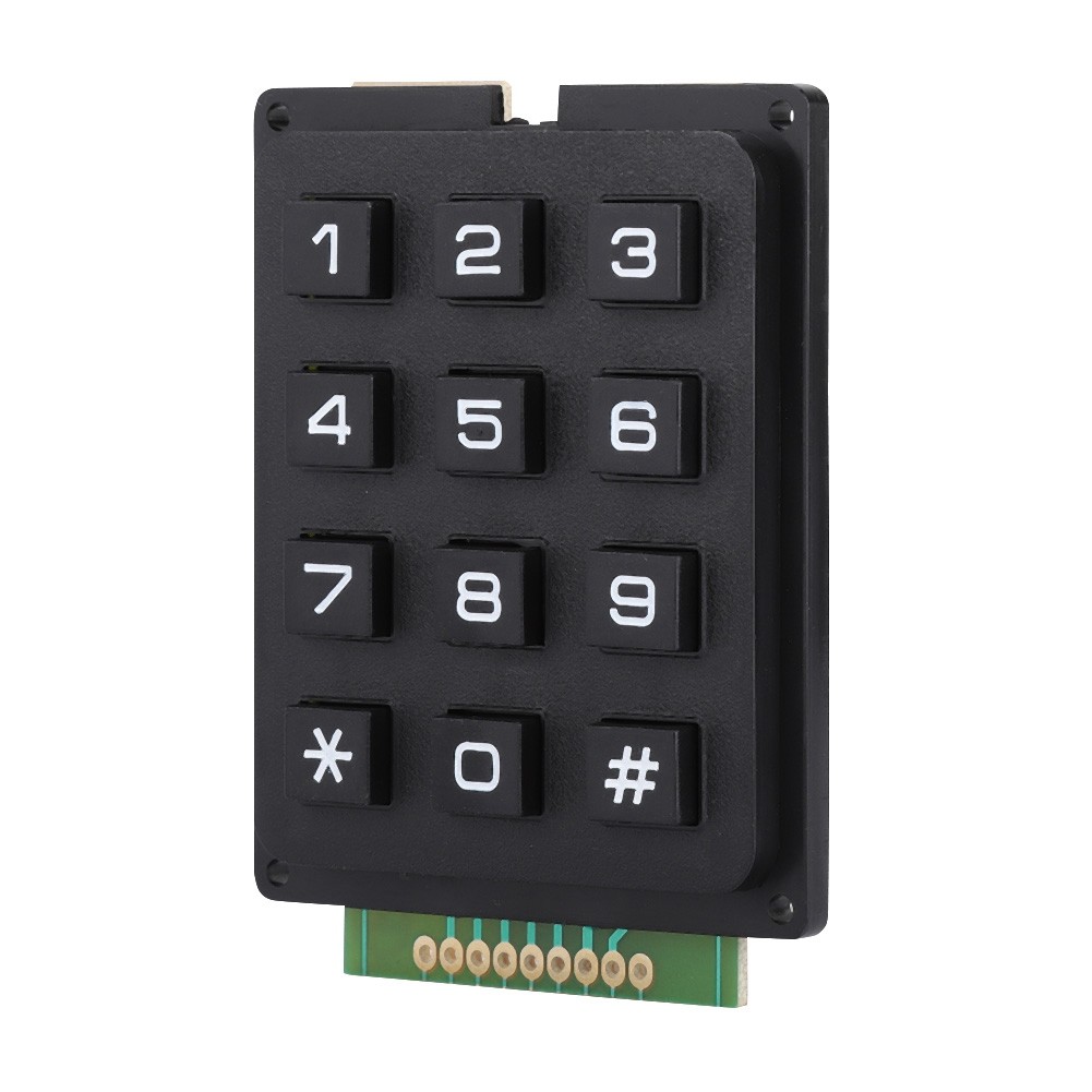 Keyboard Modules With 12 Keys 3x4 Push Buttons External Keypad For MCU CX4