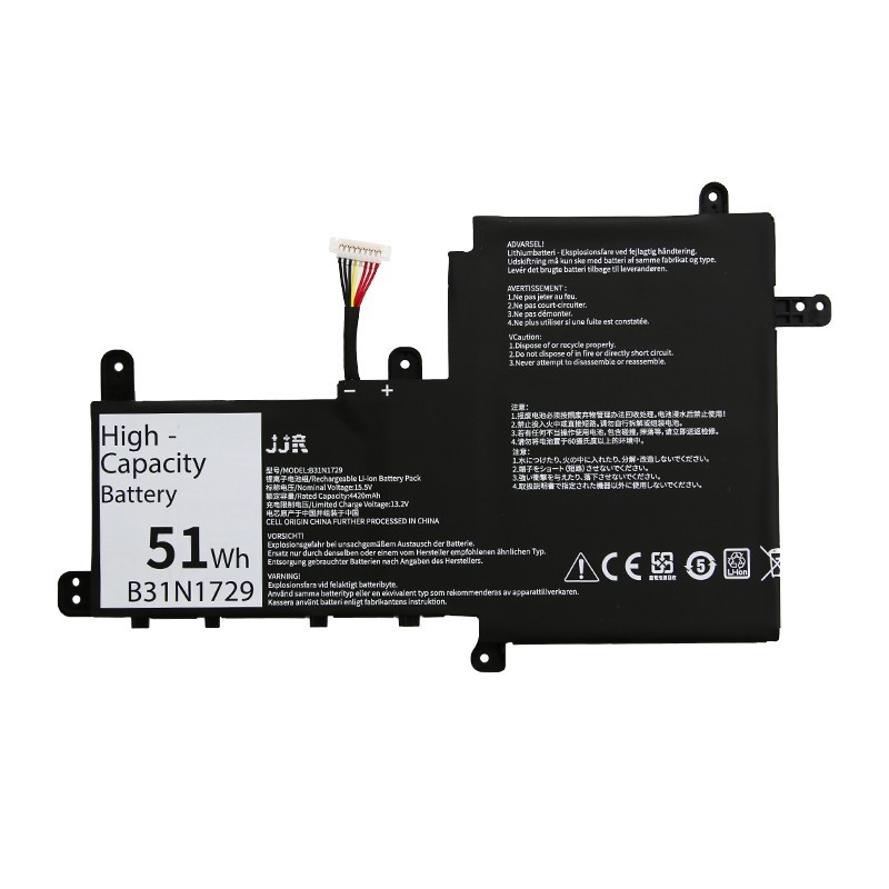 B31N1729 11.55V 51Wh/4500mAh Laptop Battery For ASUS VivoBook S15 S530 S530F
