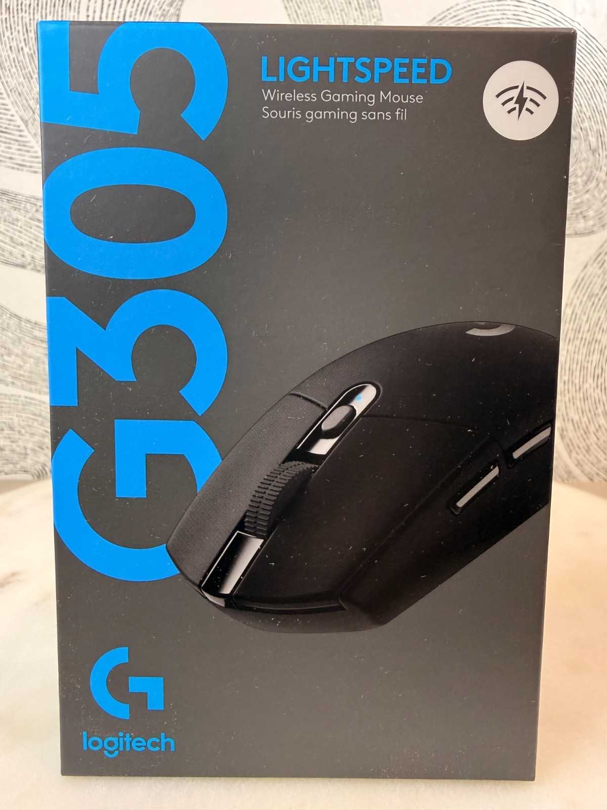 Logitech G305 LIGHTSPEED Wireless Gaming Mouse Black HERO Sensor 12000 DPI
