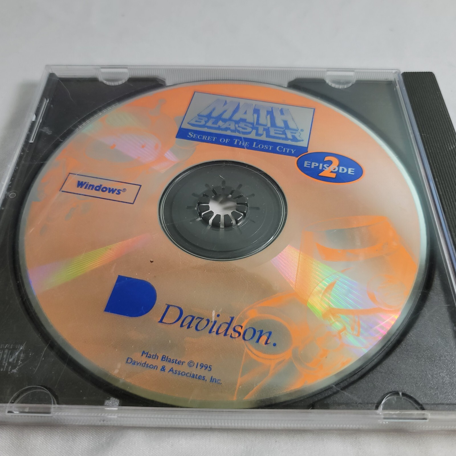 Math Blaster Secret Of The Lost City Episode 2 Computer Software/Game