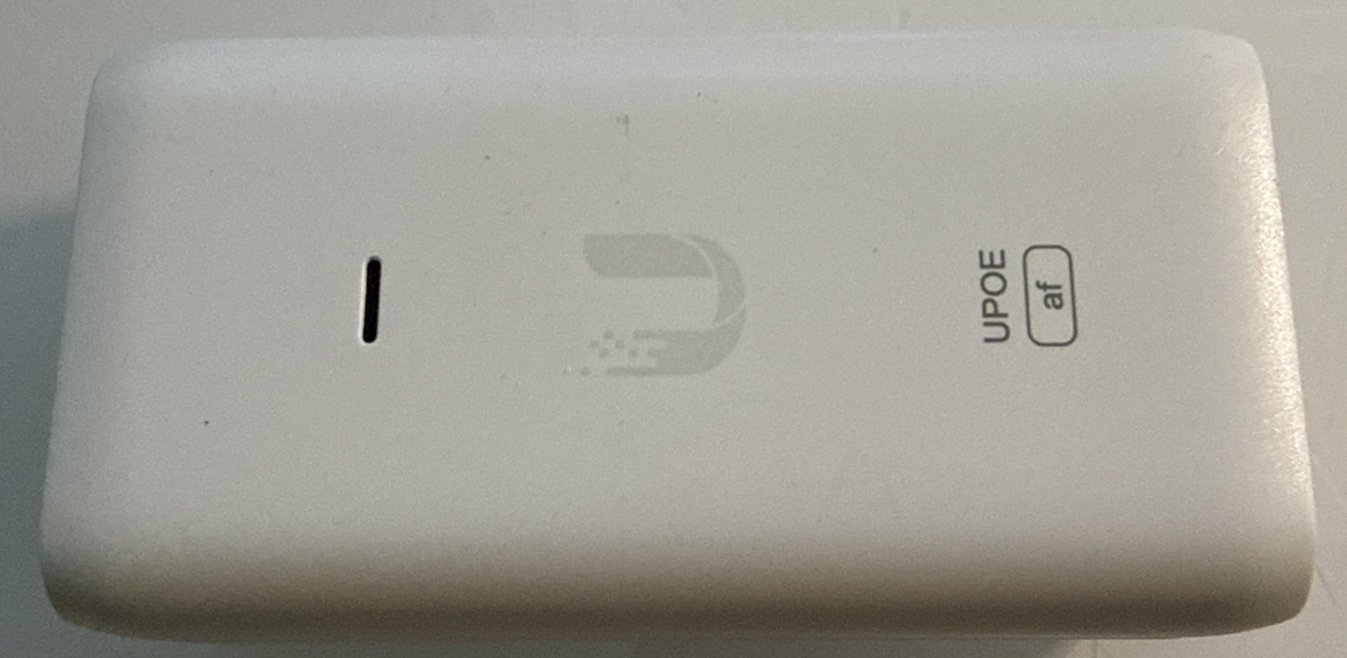 Ubiquiti UniFi U-PoE-AF 48V PoE Injector UPOE GP-V480-032G Gigabit