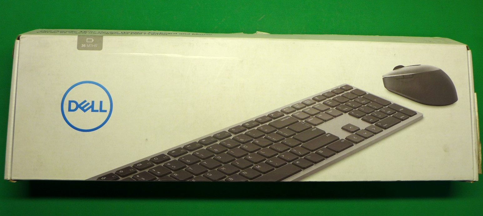 NEW Dell Premier Multi-Device Wireless Keyboard & Mouse KM7321W CK1C6