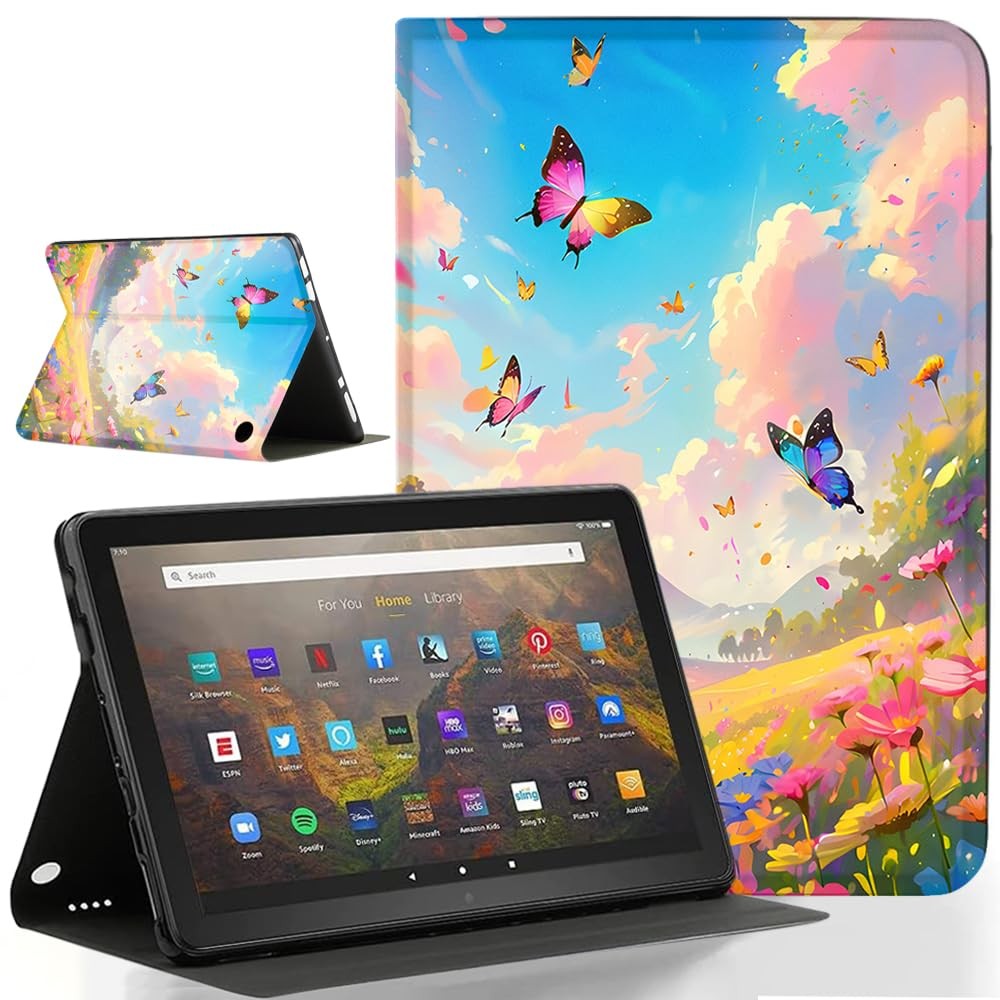 Case for Amazon Kindle Fire HD 10 & 10 Plus Tablet(Fit for 10.1" 13th/11th Gener