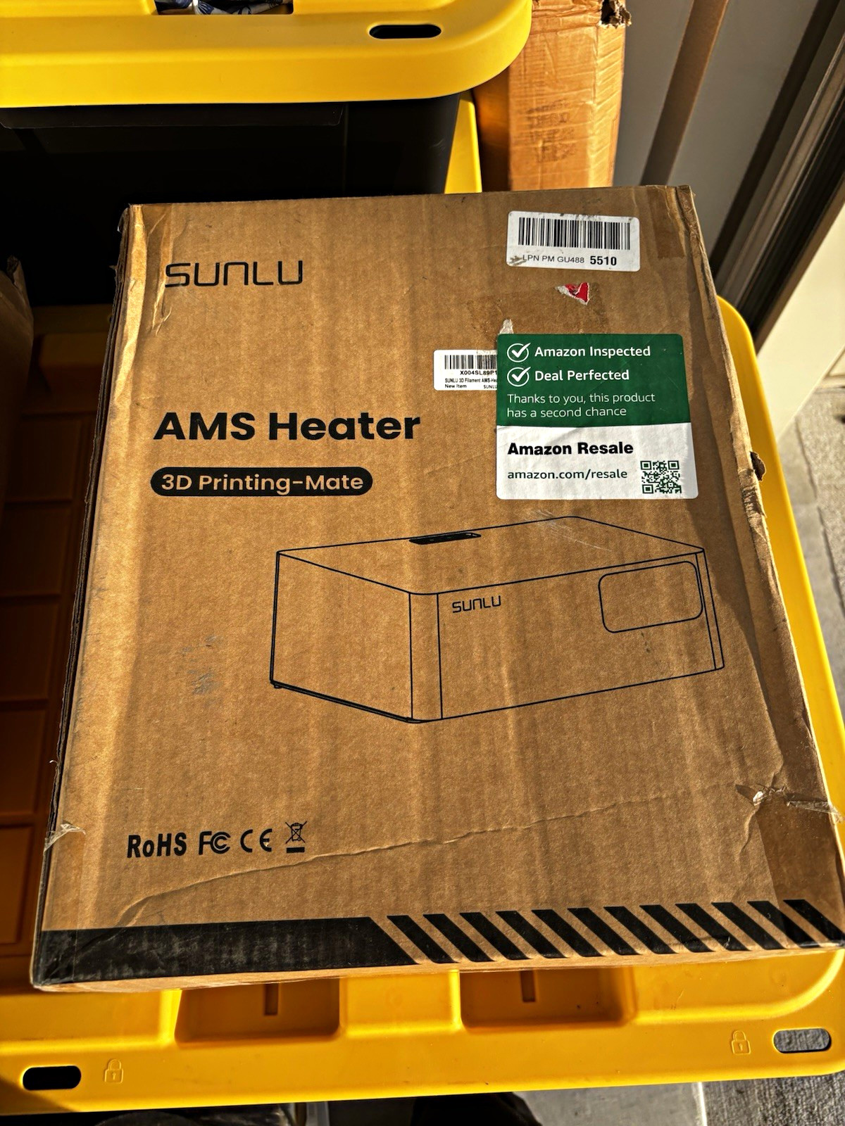 SUNLU AMS Heater 3D Printing Mate Heater for AMS Universal Compatibility