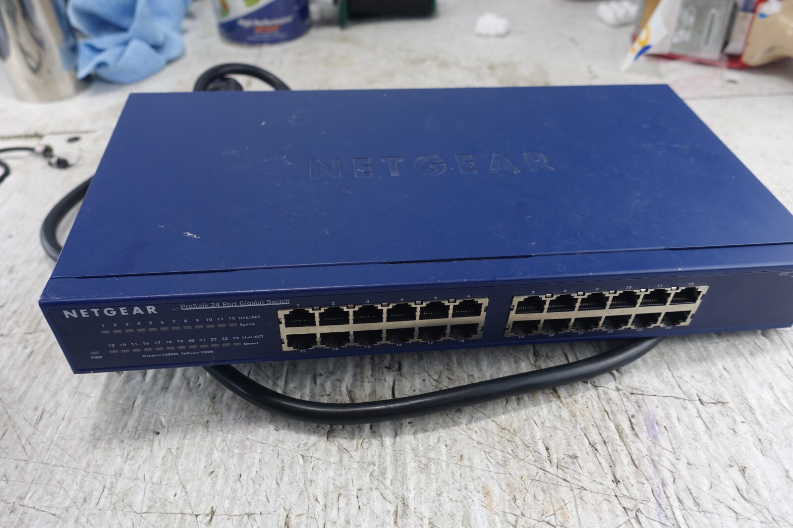 NETGEAR JGS524 v2 ProSafe 24 Port Gigabit Ethernet Network Switch - Tested