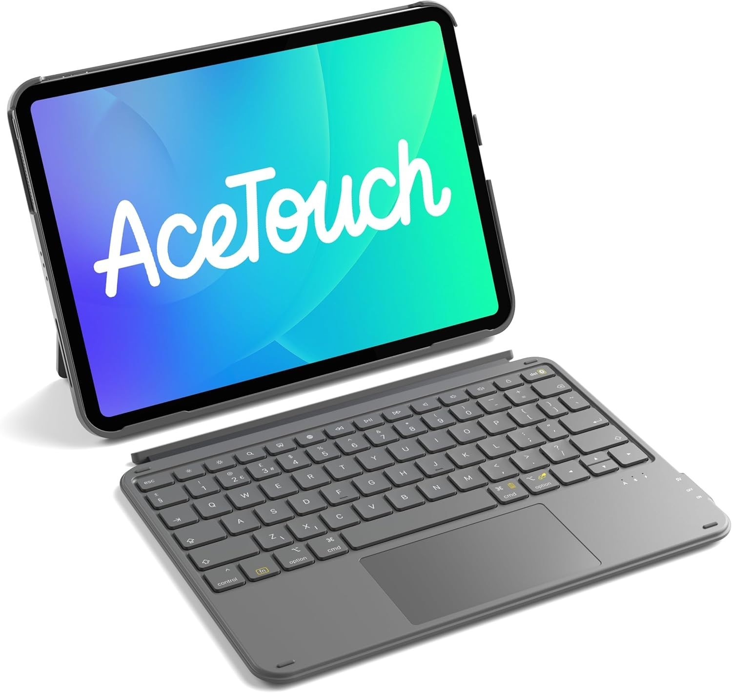 Case with Ultralight Detachable Keyboard,for iPad 10th(10.9")/11th Gen(2025 A16)