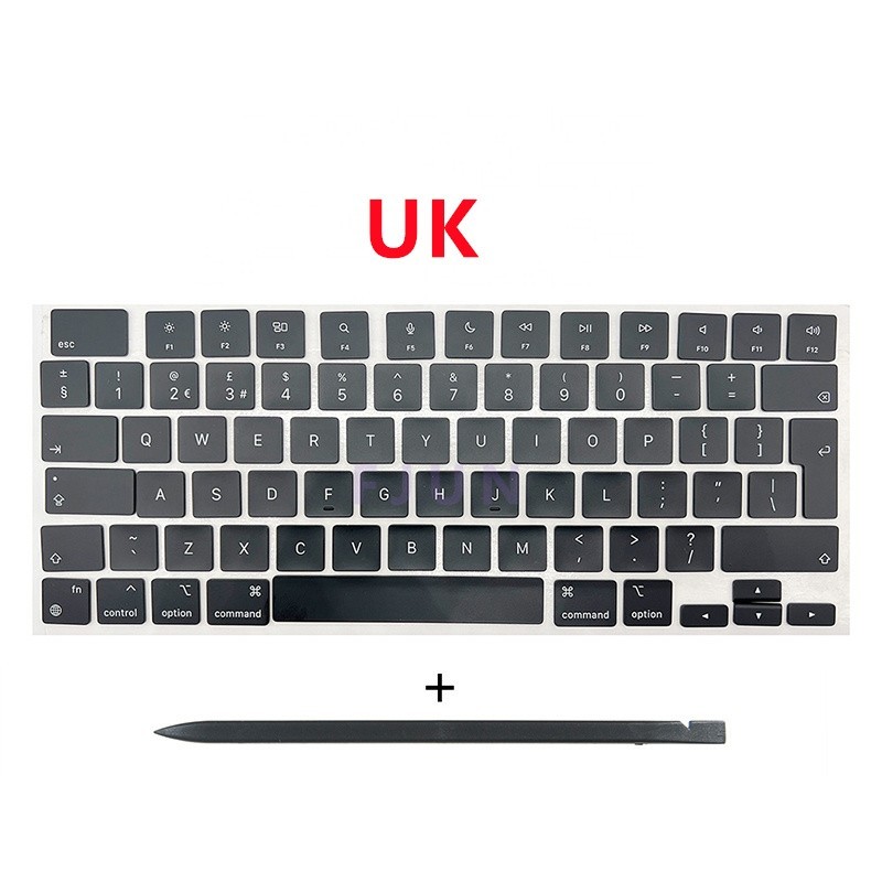 New Keyboard UK Layout Keys Keycaps For MacBook Pro 14" M3 A2992 2023
