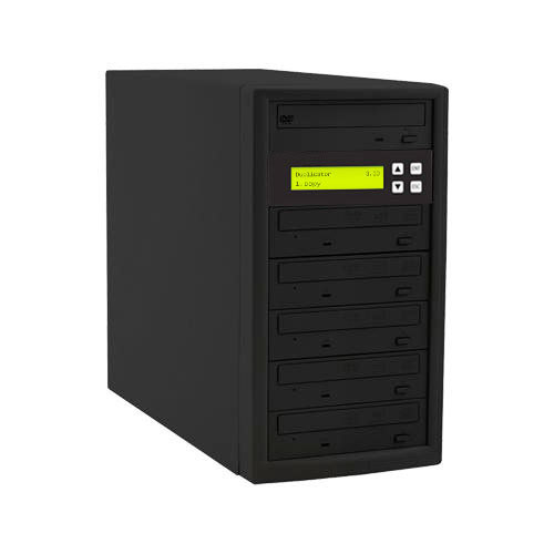 1 to 5 Target 24x SATA M-Disc DVD CD Duplicator Tower Multiple Burner Copier