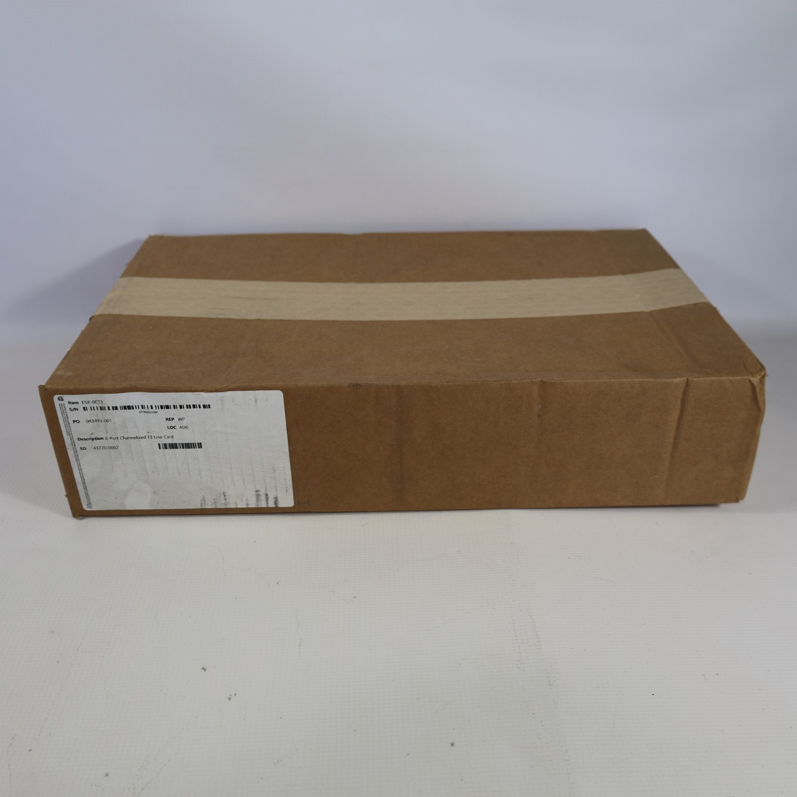 CISCO 10000 6 Port Channelized T3 Line Card 6XCT3-DS0 ESR-6CT3 BRAND NEW SEALED