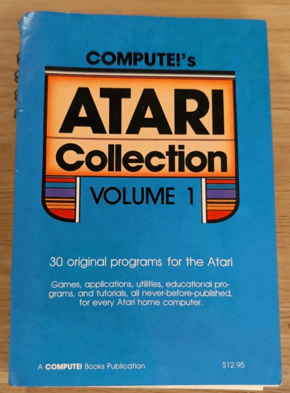 Compute's Atari Collection Volume 1 1985 Book Atari 800 XL XE Vintage Computer