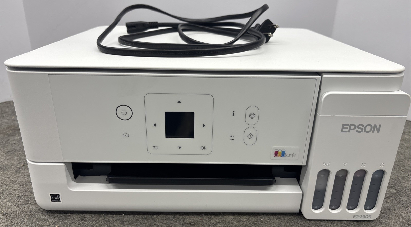 Epson EcoTank ET-2903 Wireless All-in-One Color Inkjet Printer White USED