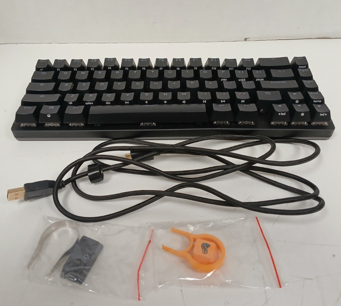 Glorious GMMK 2 Pre-Built Edition Compact Modular Mechanical keyboard,  Black