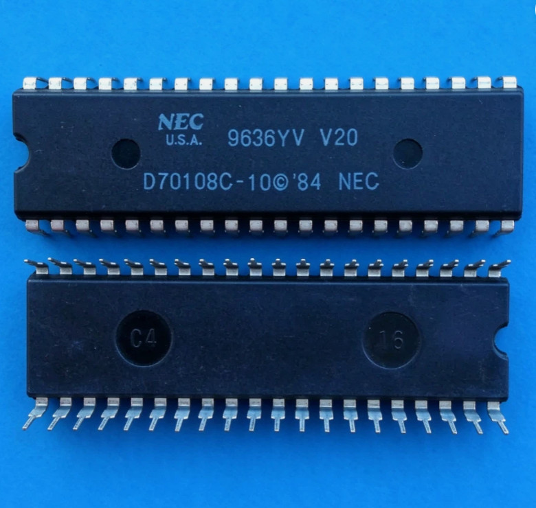 1PCS Microprocessor IC NEC DIP-40 UPD70108C-10 D70108C-10 D70108C