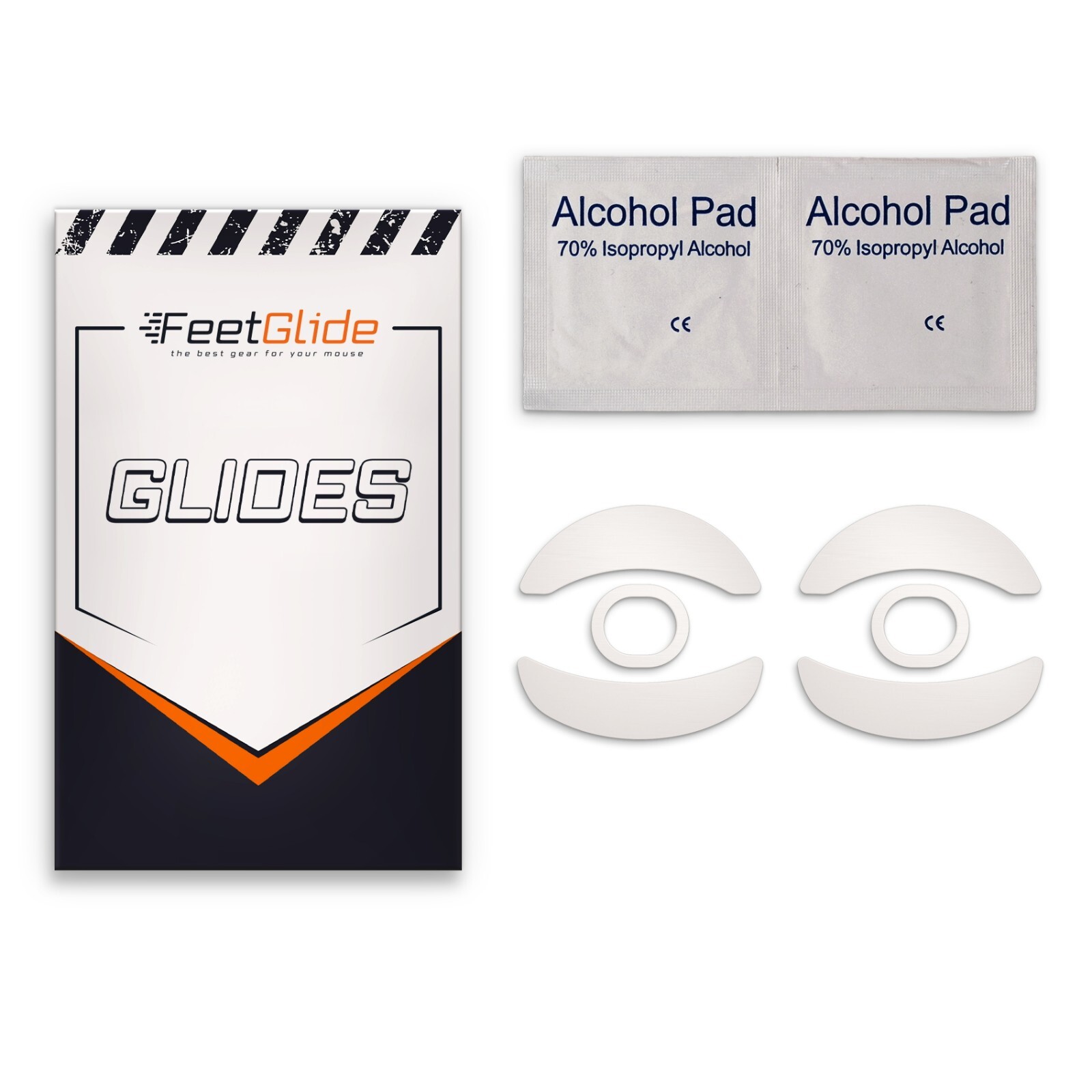 FeetGlide Skates for G-Wolves HTX 4K Wireless Replacement Mouse Feet PTFE