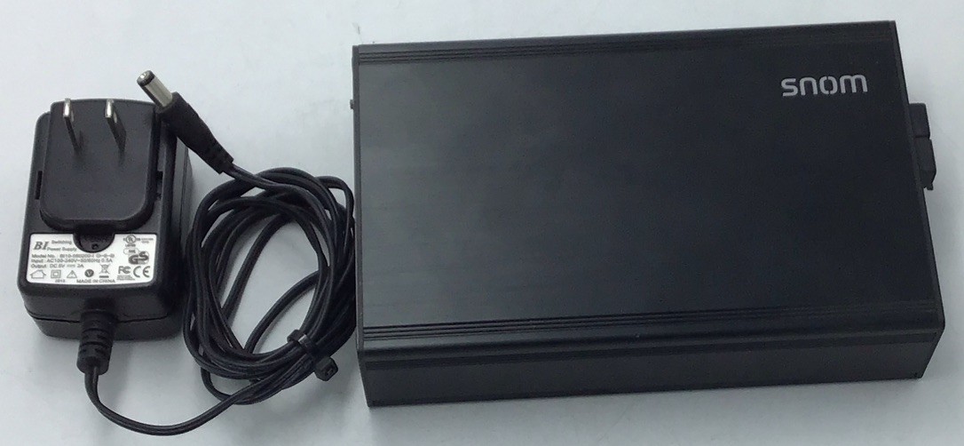 Snom PA1 Broadcast Over IP Paging System 6.5W Amp PoE with Power Supply.
