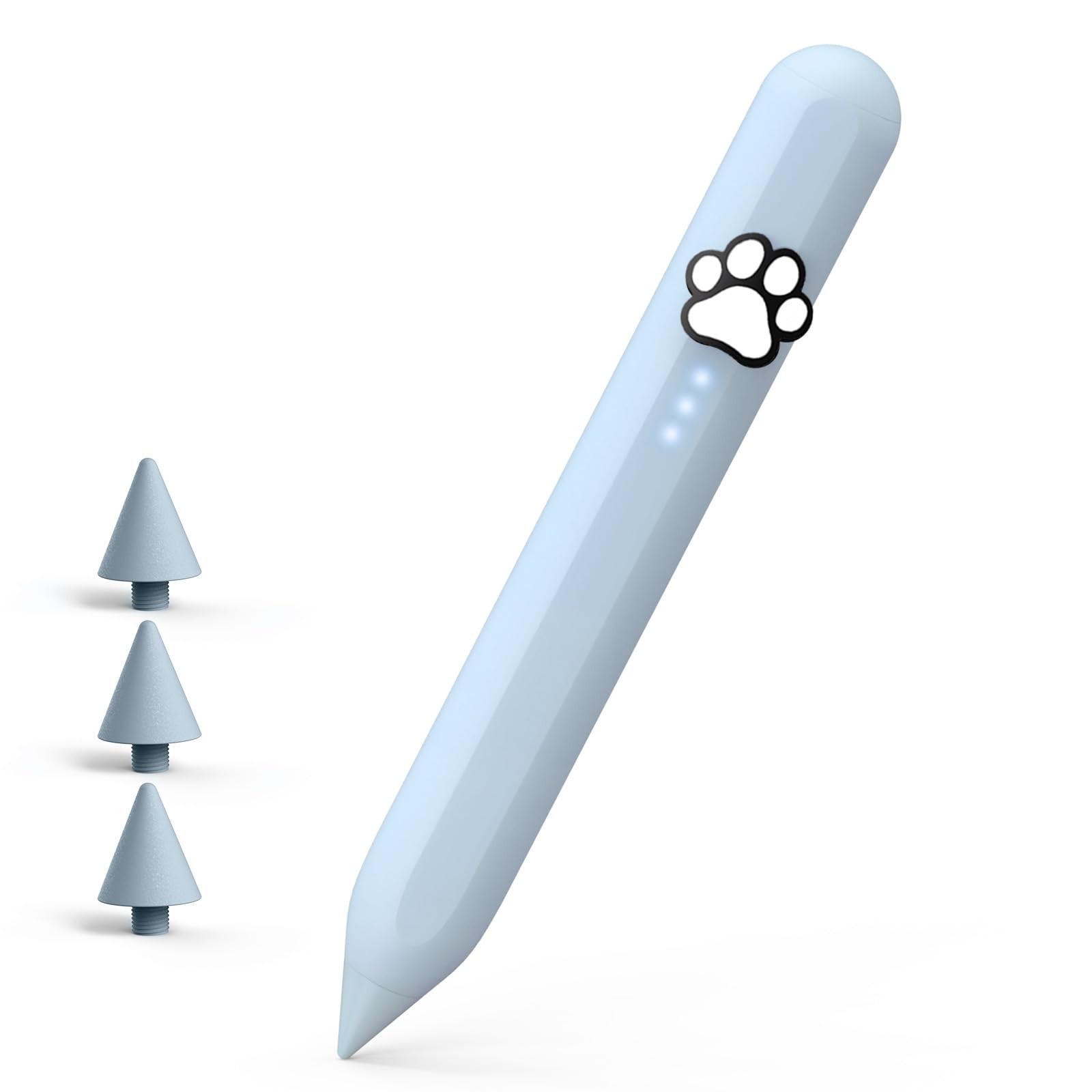 Kid-Friendly Stylus Pen for iPad 2018-2026, Fast Charging Active Pencil for Kids