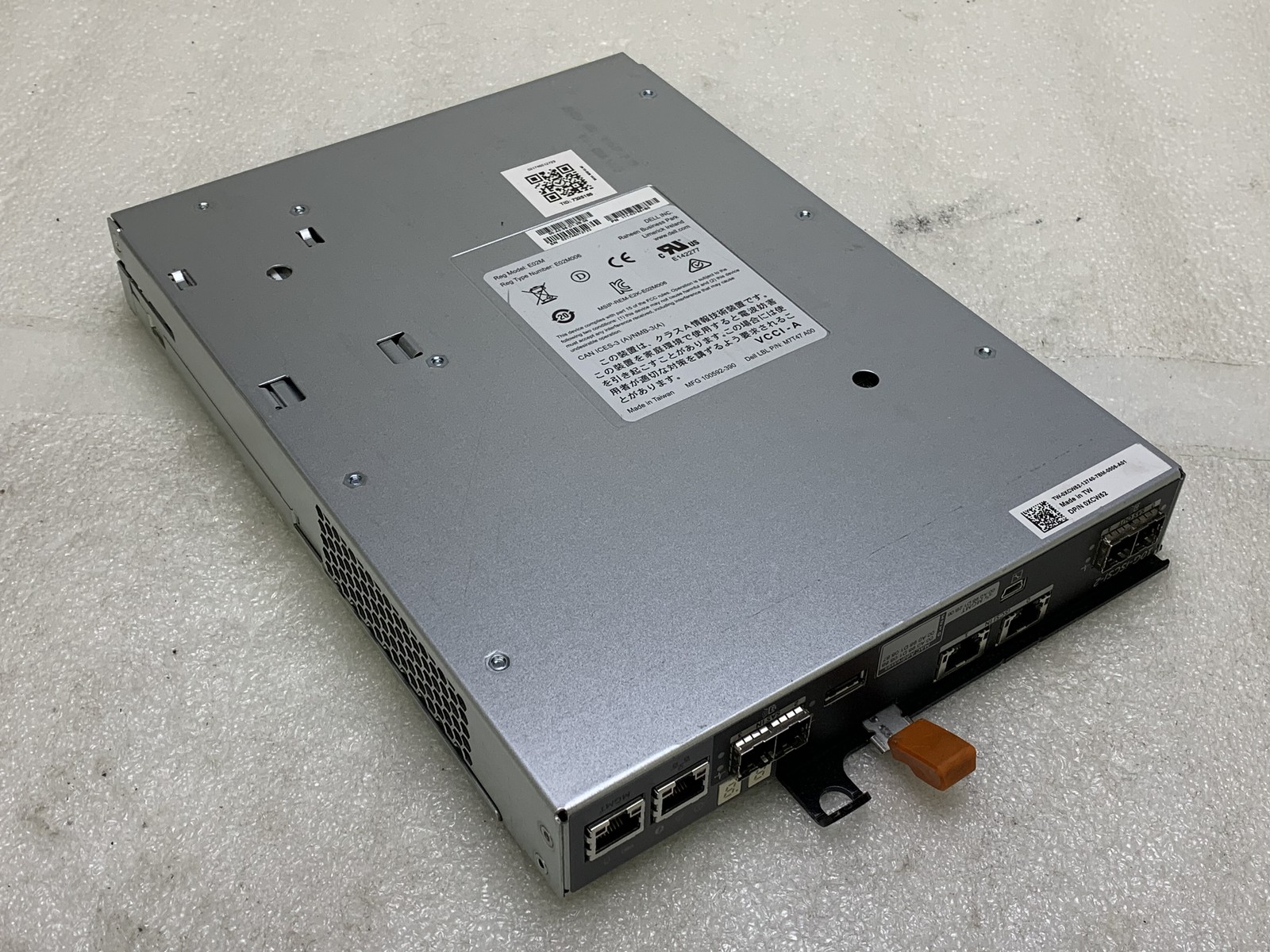 Dell PowerVault E02M006 10Gb ISCSI Controller Used Good Working