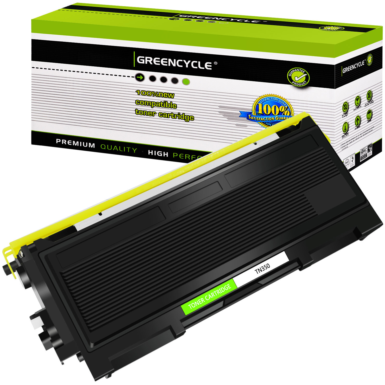 1PK TN350 Toner Compatible with Brother HL-2030 HL-2040 HL-2040N 2035 MFC-7820N
