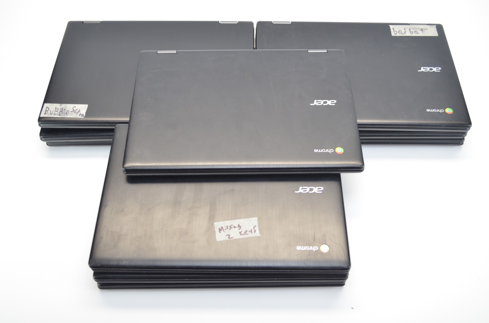 10x Acer Chromebook Spin 511 R752 Touch Intel 1.1Ghz 4GB Ram 32GB SSD For Parts