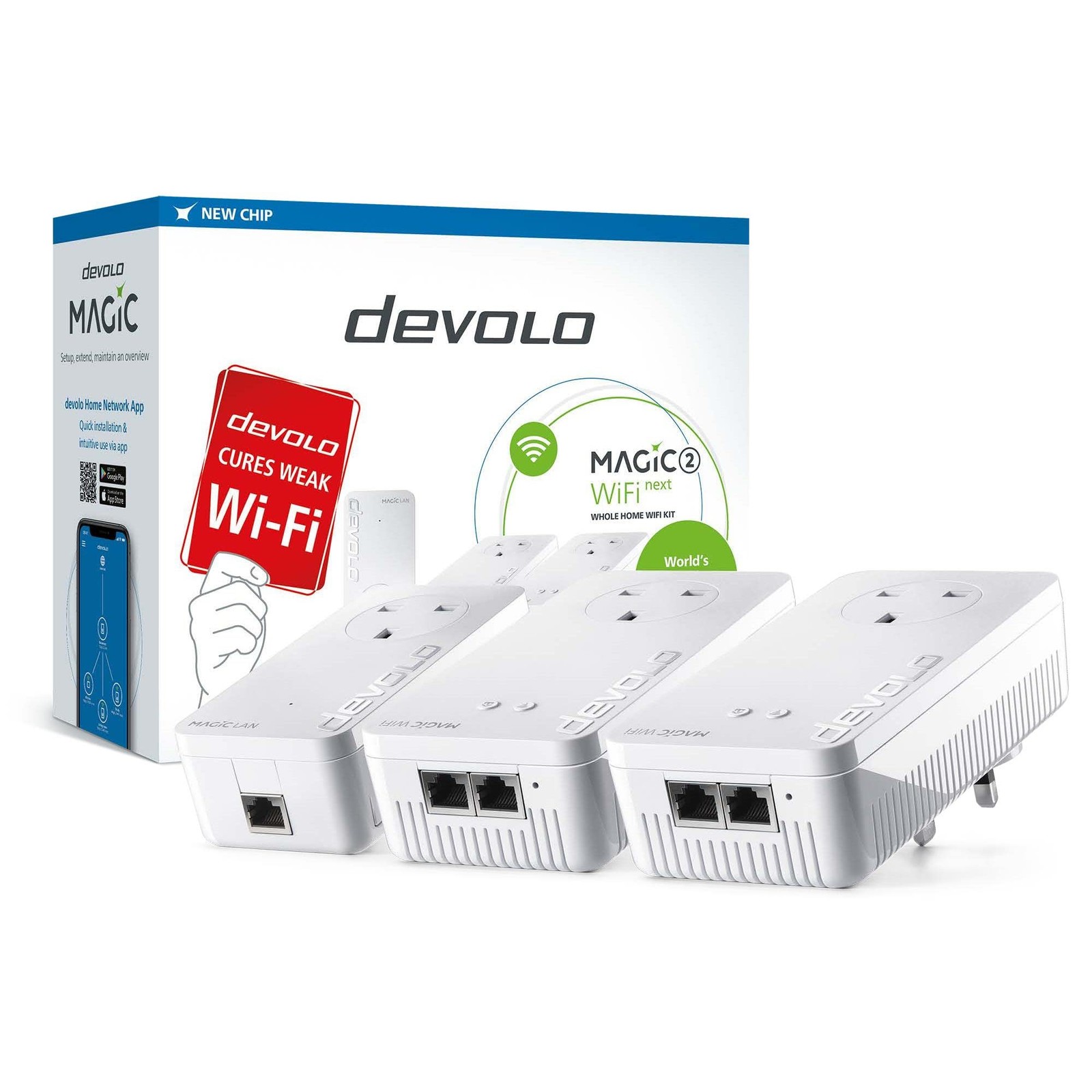 Devolo Magic 2 Wi-Fi 5 Next Whole Home Wi-Fi Kit