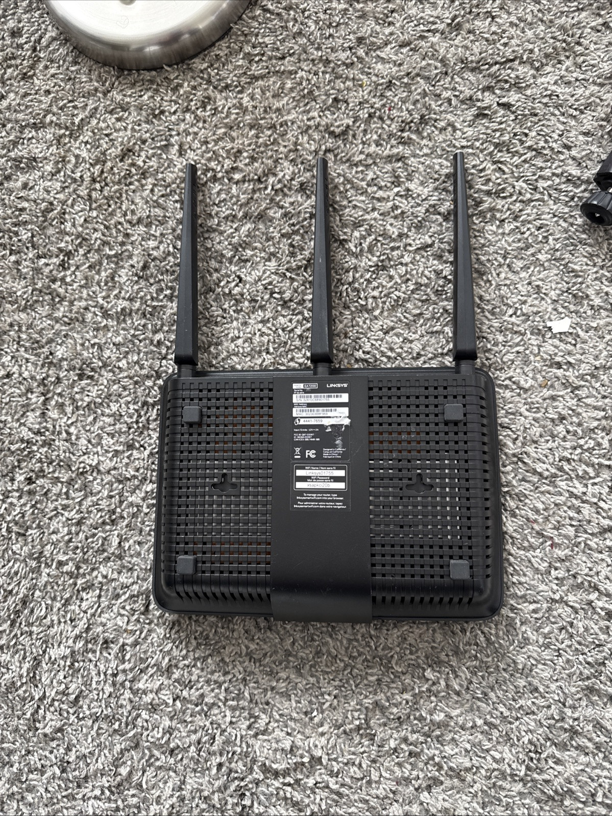 Linksys EA7200 Max-Stream Dual-Band AC1750 Wi-Fi 5 Router